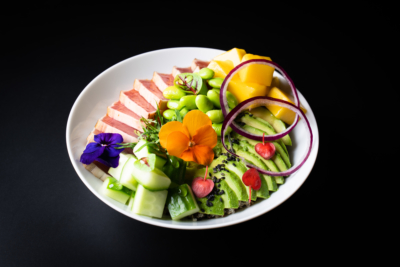 Présentation d’un repas Sky Chef